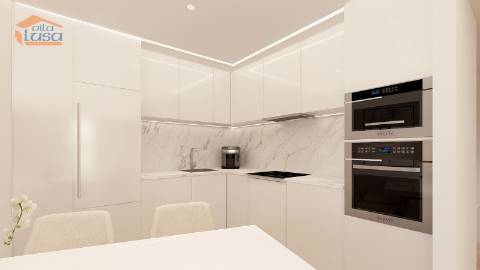 T1 Novo com lugar de garagem, varanda com 38.50m2 em Armação de Pera a 300mts da praia.