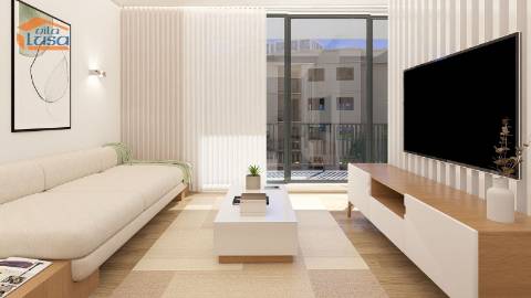 Armação de Pera T0 Novo varanda garagem e piscina na cobertura 