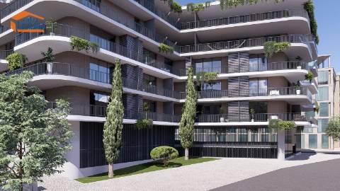 Armação de Pera T1 Novo 38 m2 varanda garagem e piscina na cobertura 