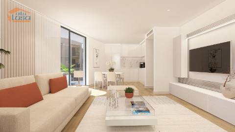 Armação de Pera T1 Novo 38 m2 varanda garagem e piscina na cobertura 