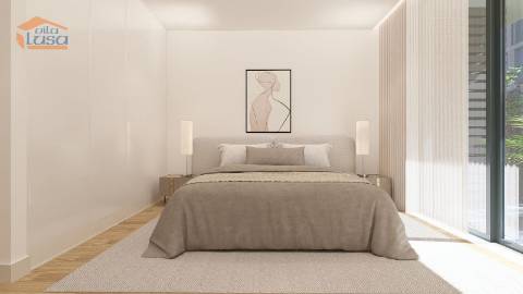 Armação de Pera T1 Novo 38 m2 varanda garagem e piscina na cobertura 