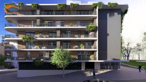 Armação de Pera T1 Novo 38 m2 varanda garagem e piscina na cobertura 