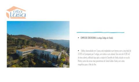 Prédio em Vizela com área coberta de 4230m2, inserido em lote com 23335m2.