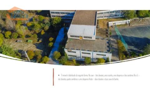 Prédio em Vizela com área coberta de 4230m2, inserido em lote com 23335m2.