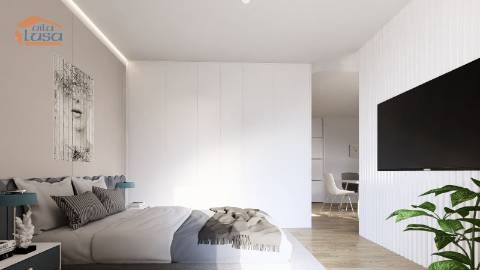 Armação de Pera T0 Novo com varanda e garagem 