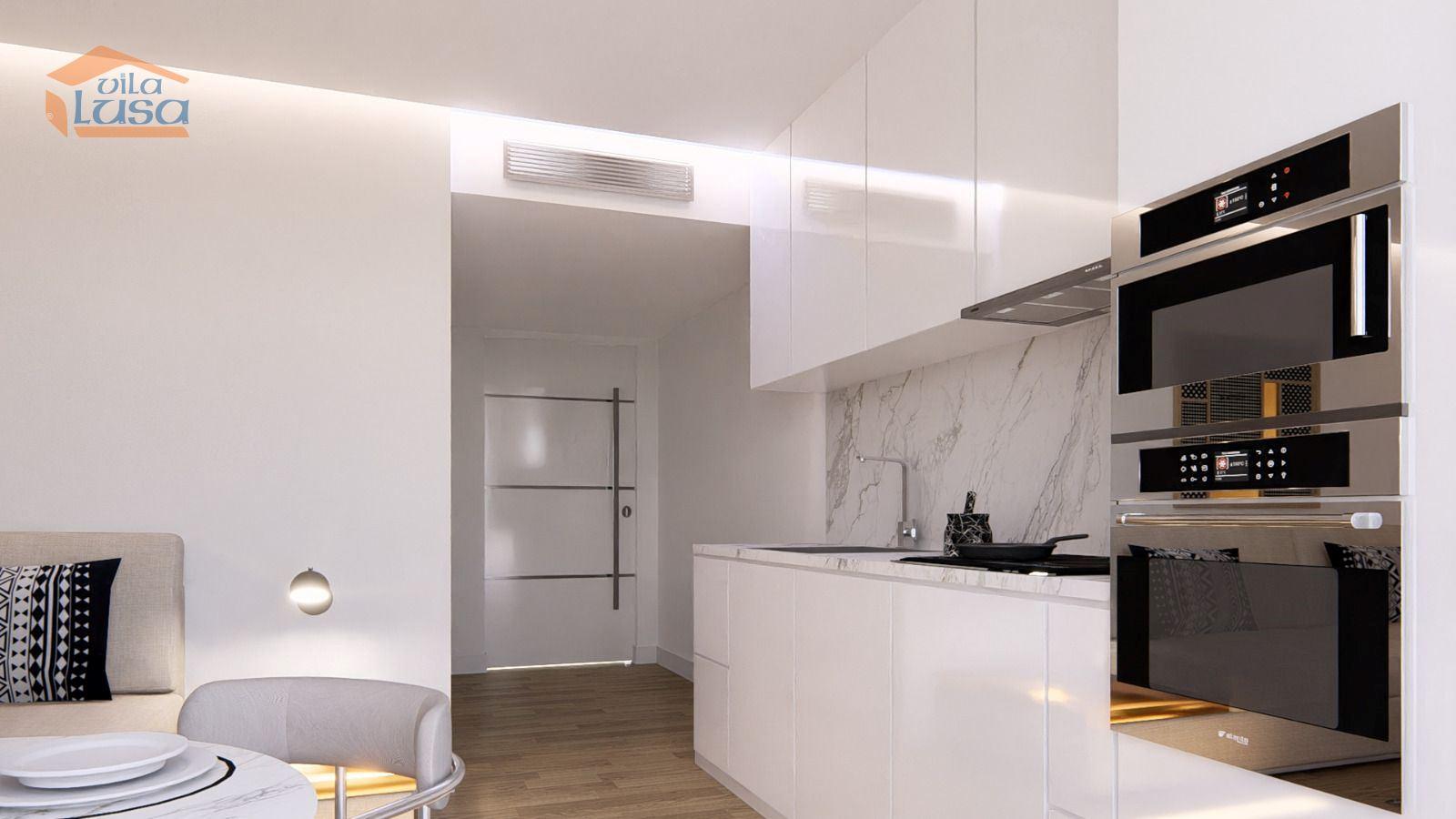  T1 Novo com varanda 21.20m2 e lugar de garagem, em Vilar do Paraíso V.N. Gaia