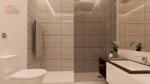  T1 Novo com varanda 21.20m2 e lugar de garagem, em Vilar do Paraíso V.N. Gaia