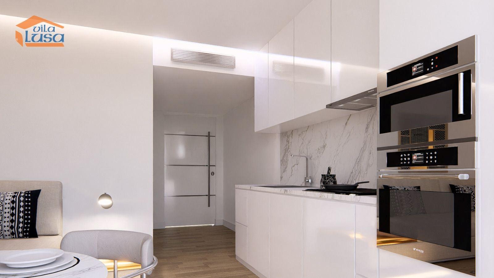  T1 Novo com varanda 21.20m2 e lugar de garagem, em Vilar do Paraíso V.N. Gaia