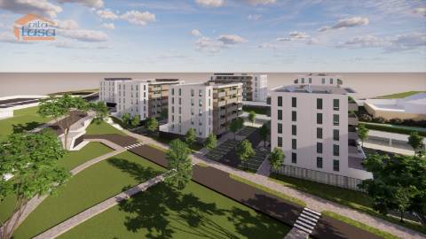  T2 Novo último piso orientação solar sul/poente em Vilar do Paraíso, V.N. Gaia