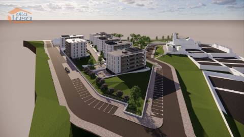  T2 Novo último piso orientação solar sul/poente em Vilar do Paraíso, V.N. Gaia