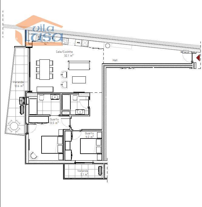 Apartamento T2 em Empreendimento de Referência  Mafamude, Vila Nova de Gaia