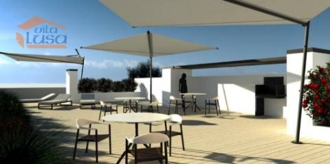 Apartamento T0 C/ Terraço 39.10m2 em Empreendimento de Referência, centro de  Vila Nova de Gaia