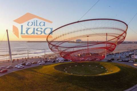 Apartamento T1 com 53m2, ao nivel do 4º andar traseiras em novo empreendimento, em Matosinhos junto ao mar