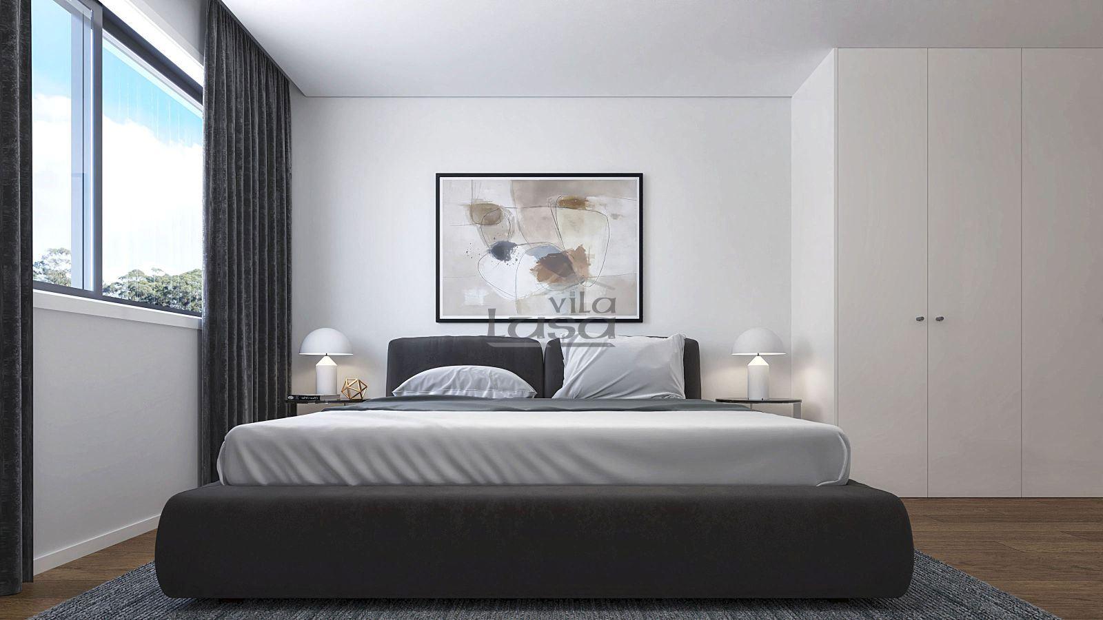 Apartamento T2 com terraço  no Edifício Santiago Leça da Palmeira