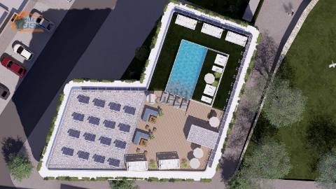 Armação de Pera,  T0 Novo com varanda e piscina na cobertura.