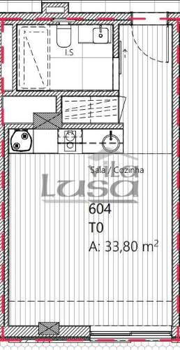 T0 c/ garagem e arrunos no Centro de Gaia.