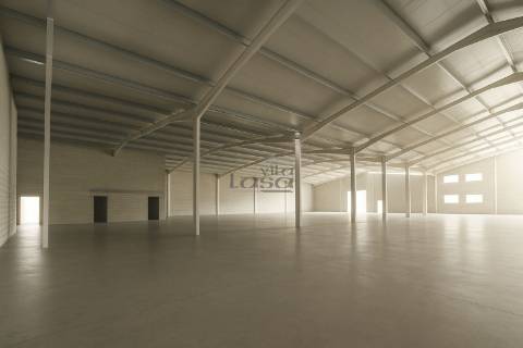 Armázem novo em Castelo de Paiva incerido em Parque empresencial 