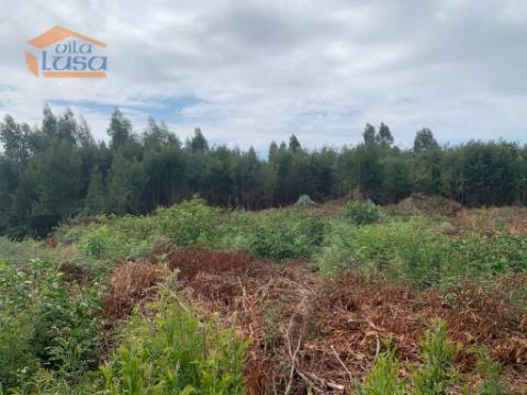 Terreno com 8300m2 com projeto aprovado para moradia térrea de 4 frentes em Castelo da Maia.