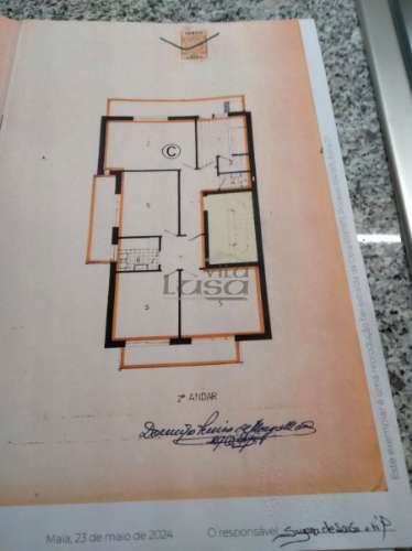 Apartamento T3 em Aguas Santas junto à Picua