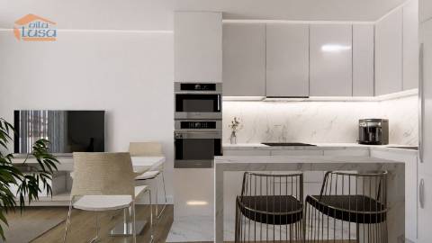 Apartamento T1 Novo com garagem em Vilar de Paraiso, Vila Nova de Gaia