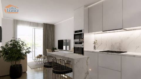 Apartamento T1 Novo com garagem em Vilar de Paraiso, Vila Nova de Gaia