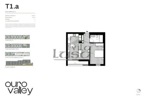 T1 Rio Tinto com varanda e lugar de garagem