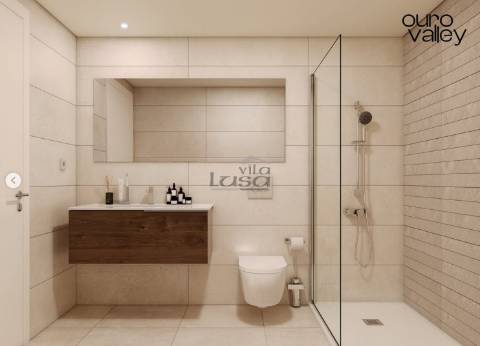 T1 Rio Tinto com varanda e lugar de garagem