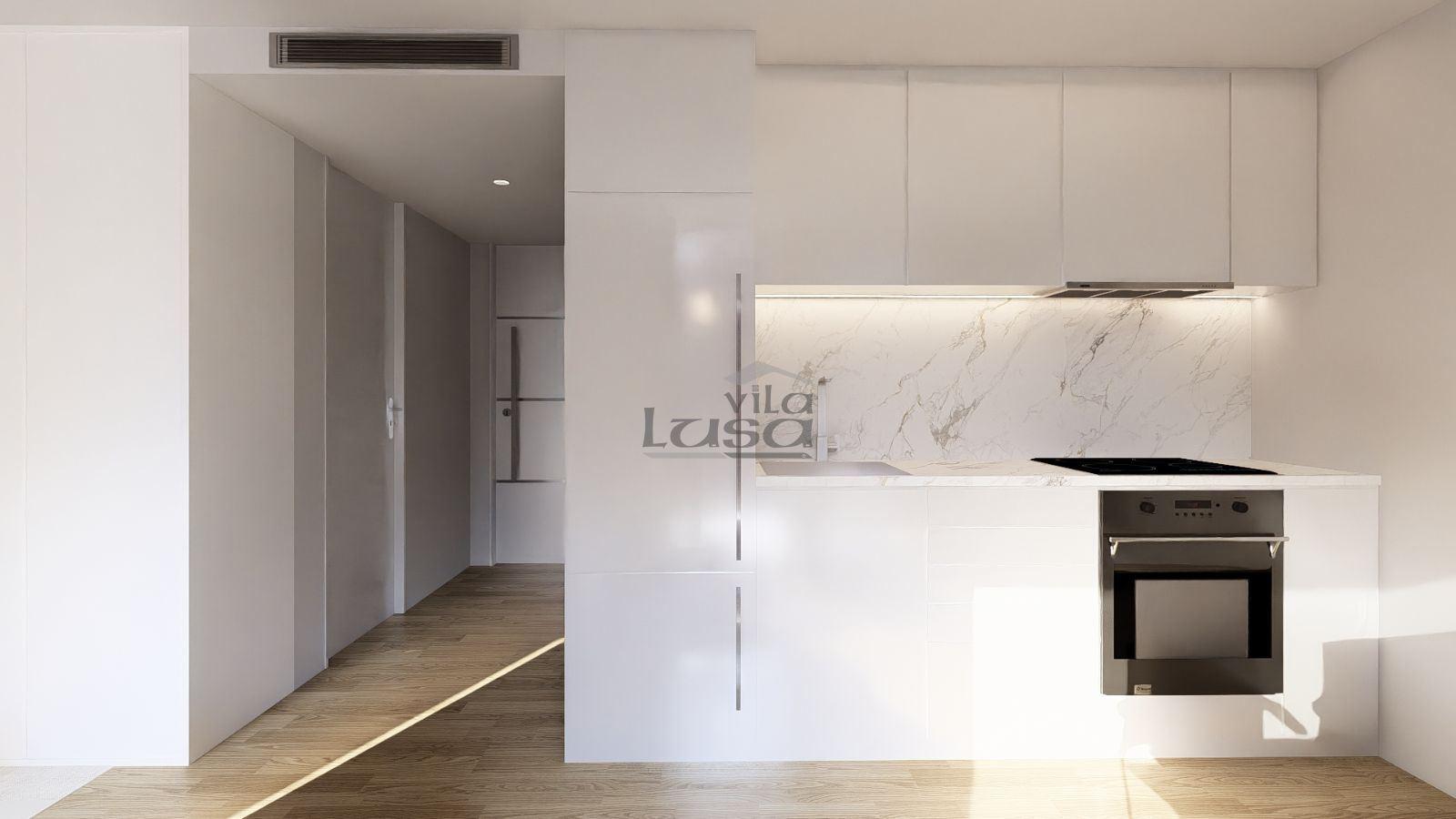 Armação de Pera T0+1 Novo com varanda e garagem 