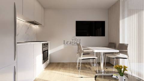 Armação de Pera T0+1 Novo com varanda e garagem 