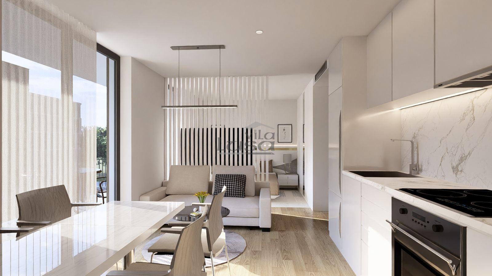 Armação de Pera T0+1 Novo com varanda e garagem 