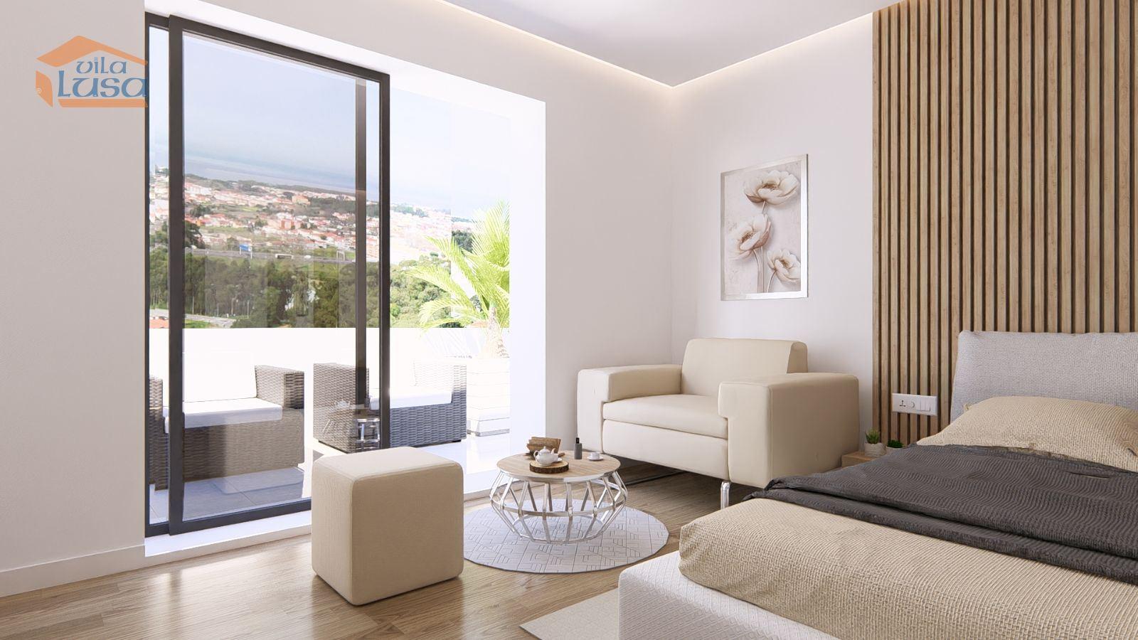 T0 Novo em Vilar de Paraiso, com varanda e lugar de garagem