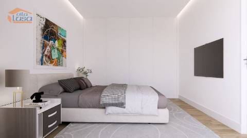 Apartamento T1 Novo varanda e lugar de garagem Vilar de Paraiso, Vila Nova de Gaia