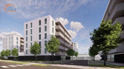 Apartamento T1 Novo varanda e lugar de garagem Vilar de Paraiso, Vila Nova de Gaia