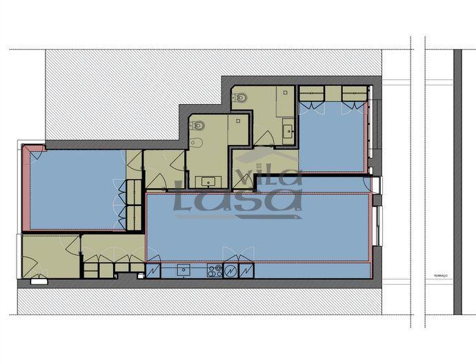 Apartamento T2 com Terraço no Centro de Oliveira do Douro  Vila Nova de Gaia
