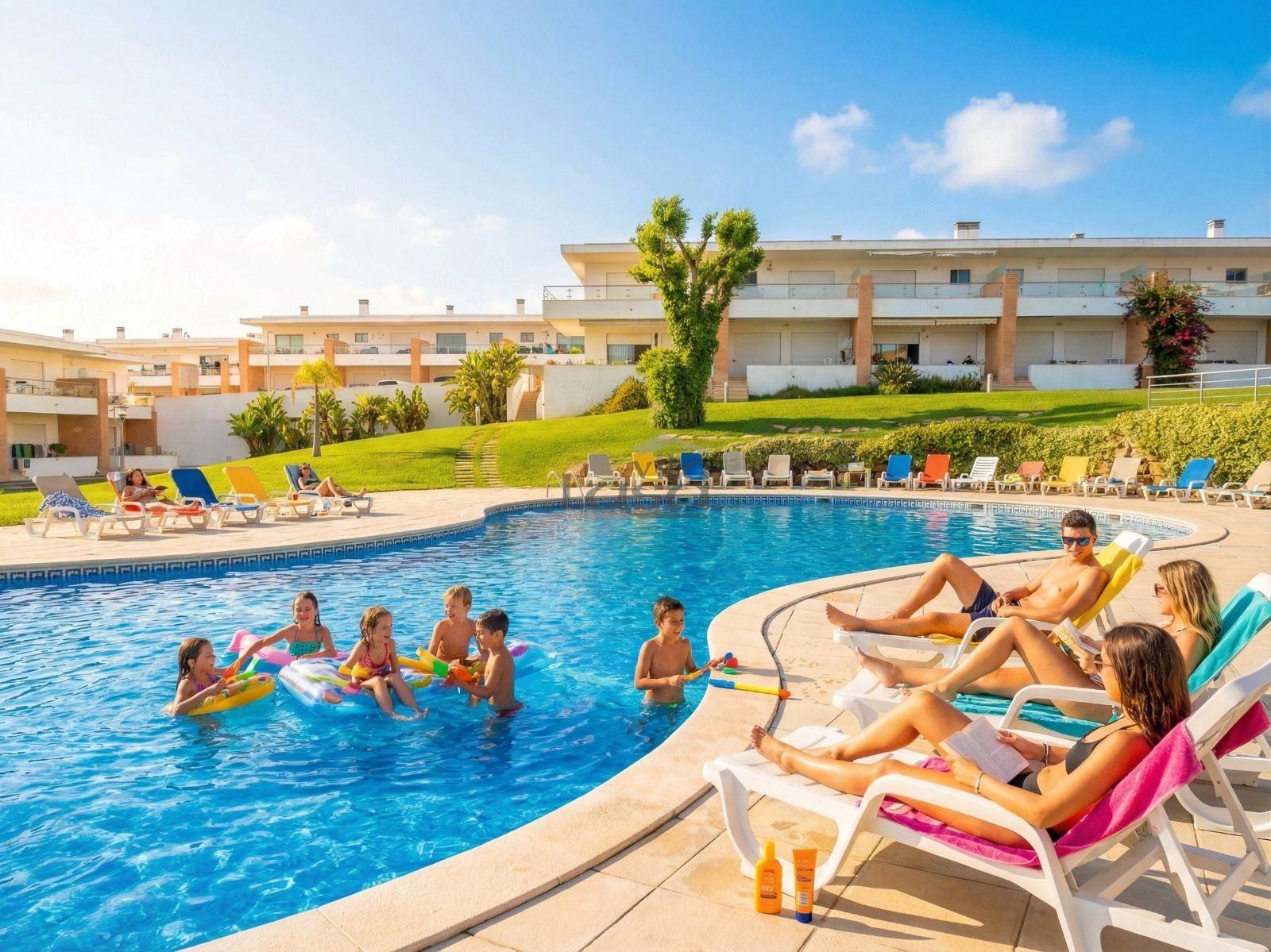 Moradia T2 em Olhos D'água, Albufeira.  Condomínio Vila Branca 