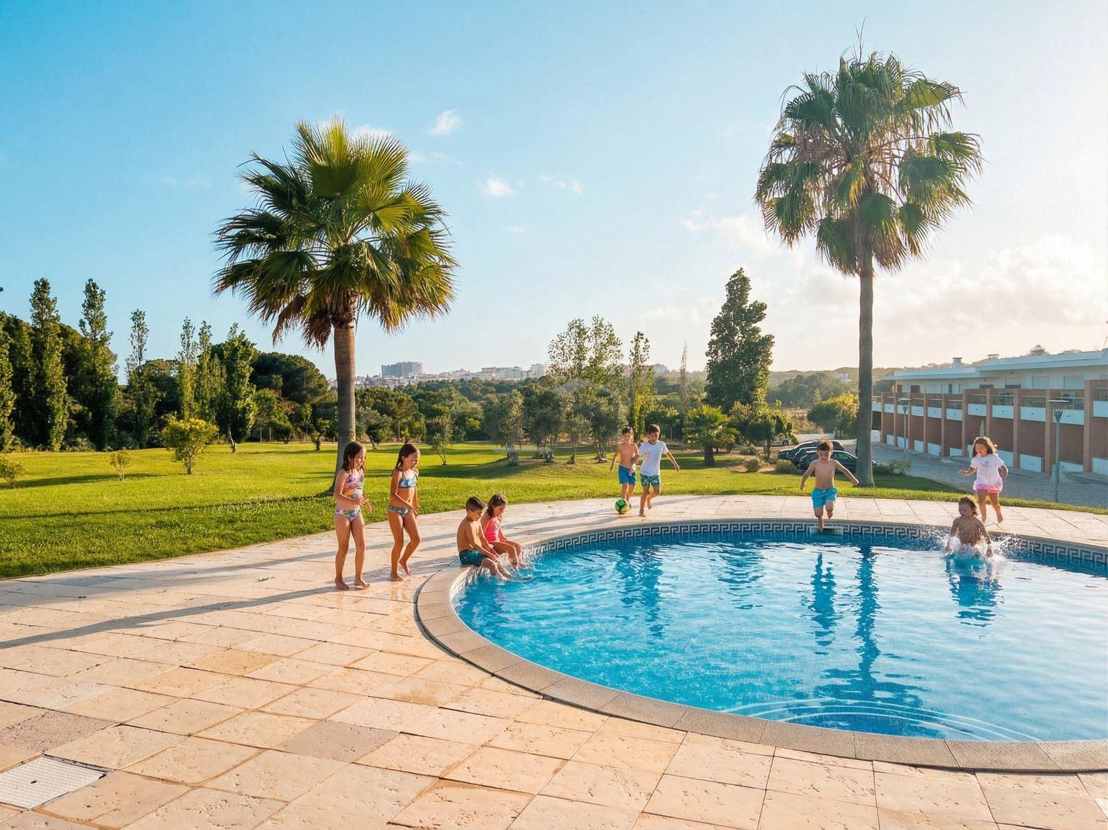 Moradia T2 em Olhos D'água, Albufeira.  Condomínio Vila Branca 