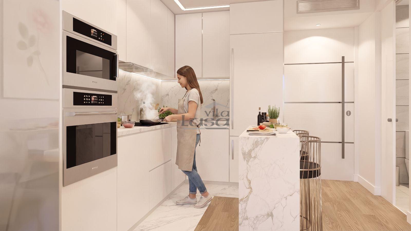 Apartamento T1 Novo com garagem em Vilar de Paraiso, Vila Nova de Gaia