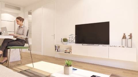 Apartamento T1 Novo com garagem em Vilar de Paraiso, Vila Nova de Gaia