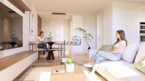 T2 Novo com varanda e garagem em Vilar de Paraiso, Vila Nova de Gaia