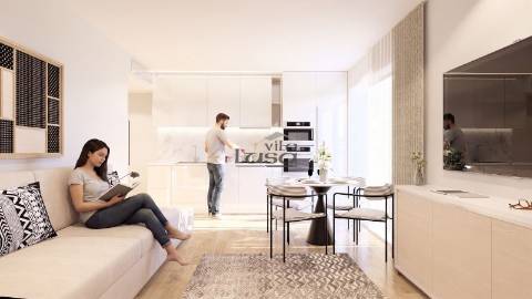Apartamento T1 Novo varanda e lugar de garagem Vilar de Paraiso, Vila Nova de Gaia