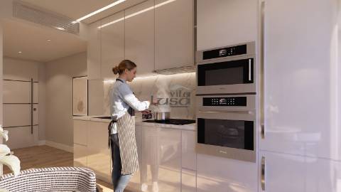 Apartamento T1 Novo varanda e lugar de garagem Vilar de Paraiso, Vila Nova de Gaia