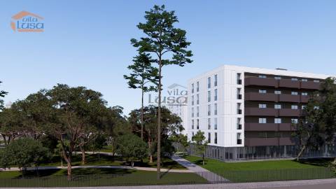 Apartamento T1 Novo com garagem em Vilar de Paraiso, Vila Nova de Gaia