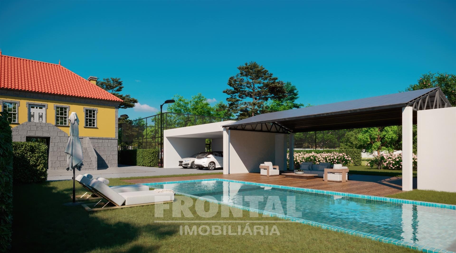 Quintinha T4 em Spardos, Vila Nova De Cerveira – Terreno de 3550 m² e Casa Colonial