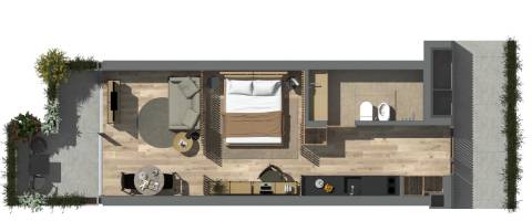 Apartamento T0, OPORTO METREPOLITANO