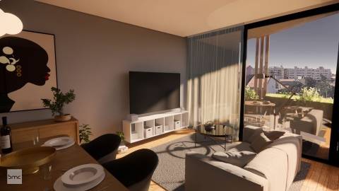 T2 c/ Varanda, Leça da Palmeira