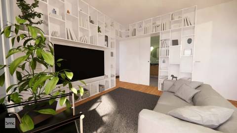 Apartamento T1 c/ Varanda - Leça da Palmeira