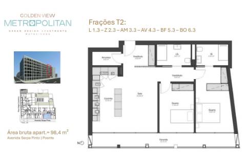 Apartamento T2 Venda em Matosinhos e Leça da Palmeira,Matosinhos