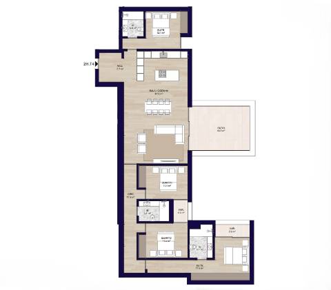 Apartamento T4 Venda em Matosinhos e Leça da Palmeira,Matosinhos