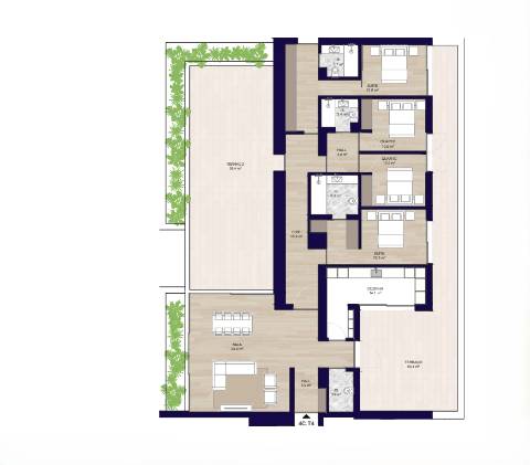 Apartamento T4 Venda em Matosinhos e Leça da Palmeira,Matosinhos