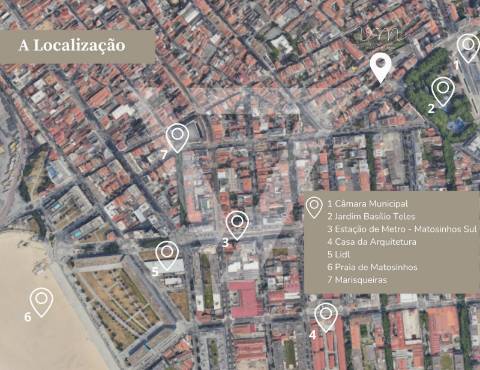 Moradia Premium T4 à venda em Matosinhos Sul.